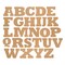 104 Piece Unfinished Cardboard Alphabet Letters for DIY Crafts, Classrooms Projects (3x3 In)
